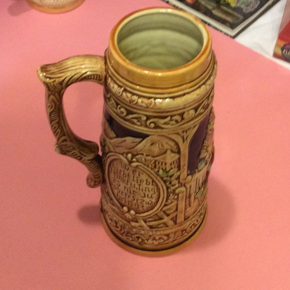 Vintage ceramic oversize German beer mug 16/268.Mug has Japan on bottom. - Picture 3 of 5